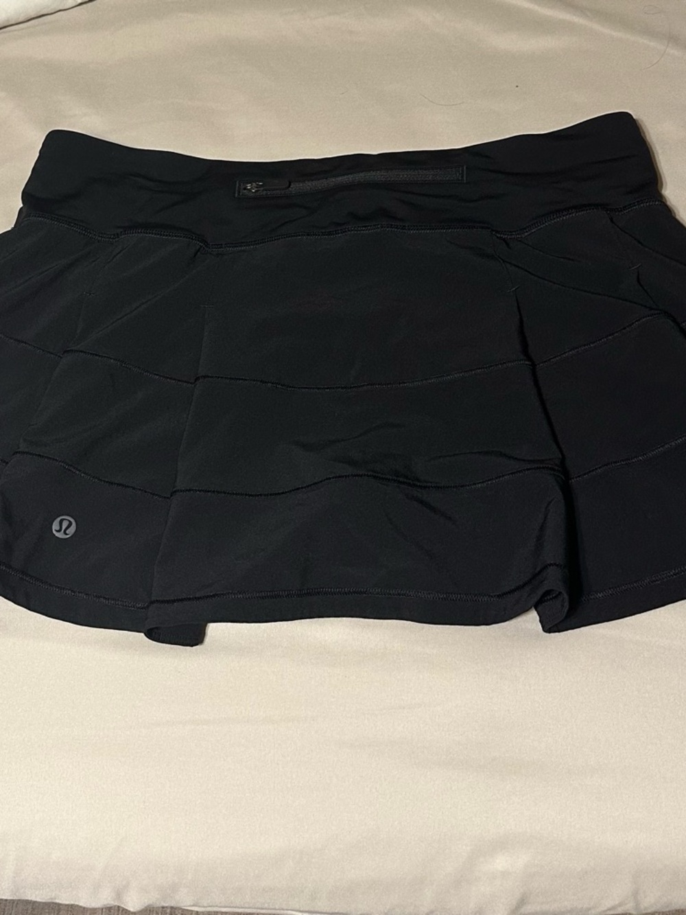 lululemon athletica Black Athletic Skort